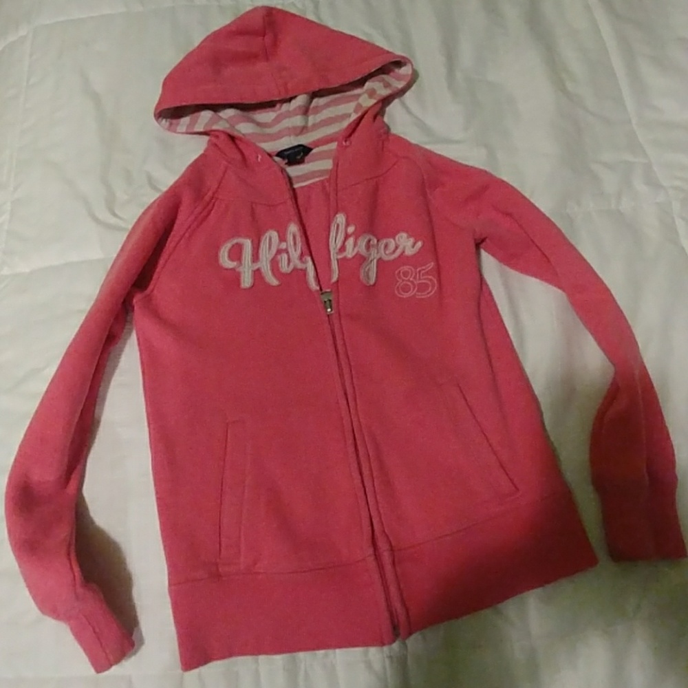 Pink Tommy Hilfiger Hoodie